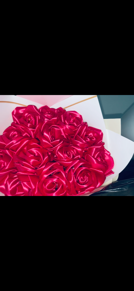 атласный букет