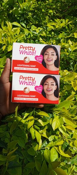Pretty white soap