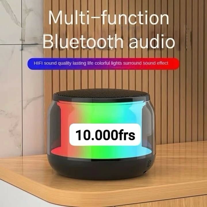 Enceinte Bluetooth RGB