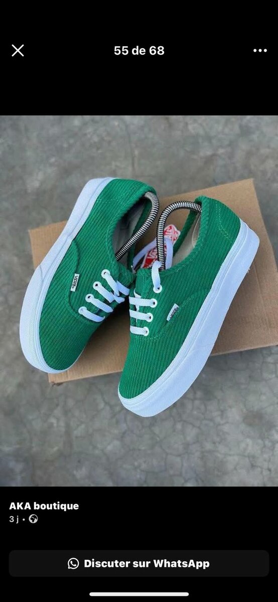 Baskets basses colorées unisexes