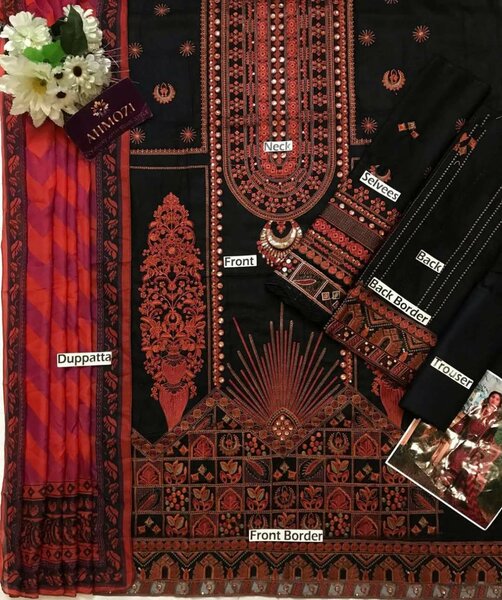 3pc unstich ladies suits