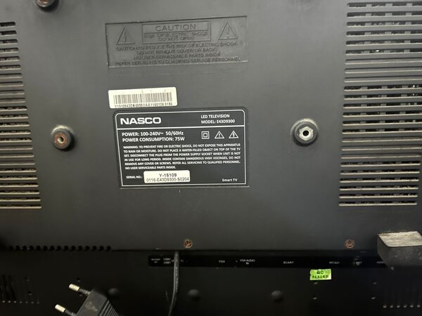 Téléviseur LED Nasco 43´´