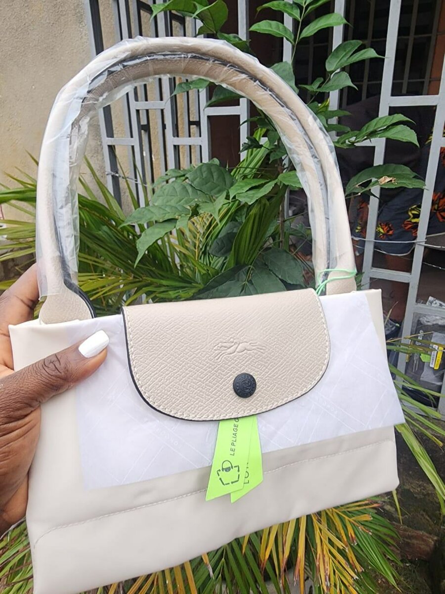 Sac à main Longchamp beige