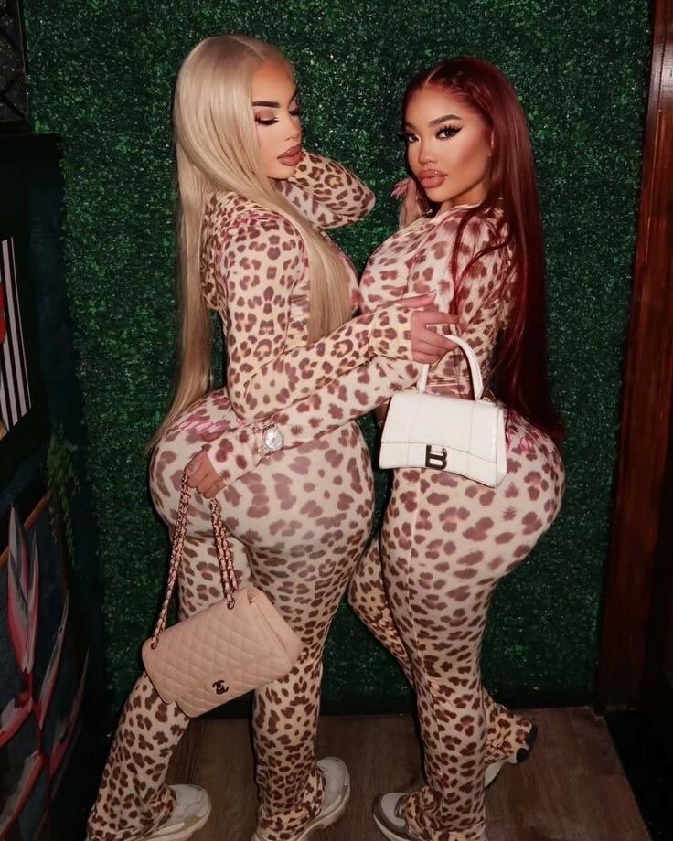 Ensemble léopard femme chic