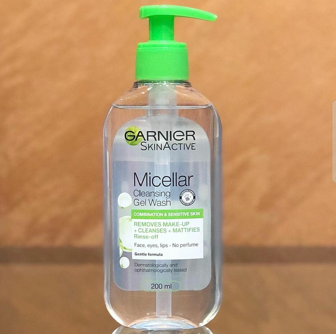 Garnier Micellar Cleanseing Gel facial Wash To Oily Skin
