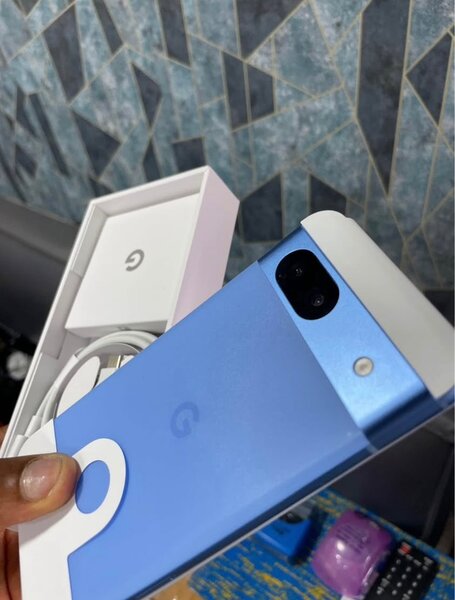 Smartphone Google Pixel bleu