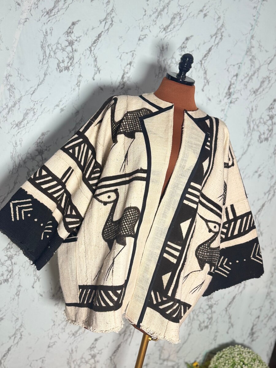 Kimono ethnique coton