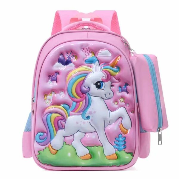 Sac à dos enfant cartoon rose