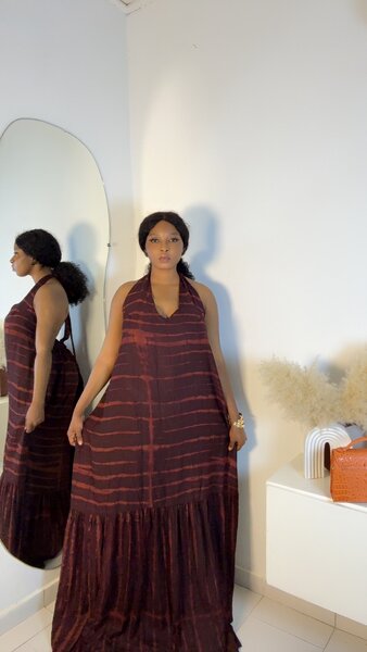 Robe maxi bohème chic