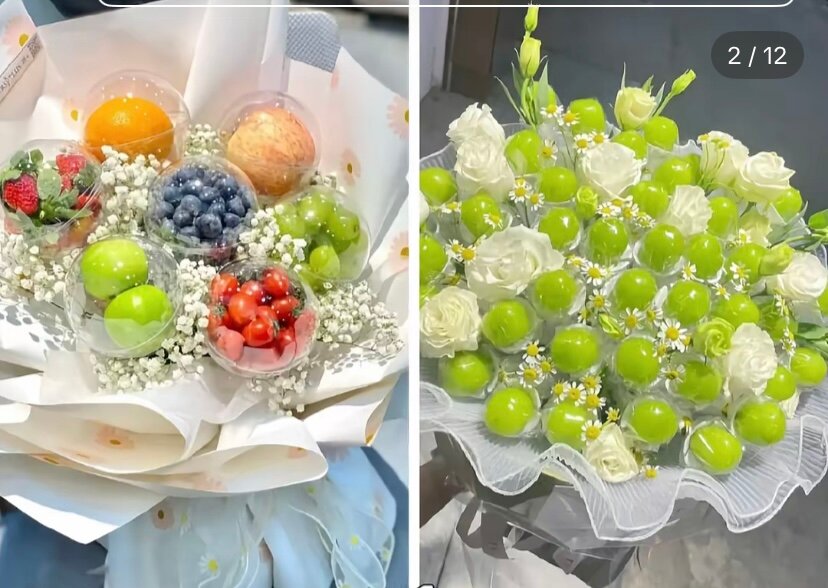 Bouquet de fruits frais