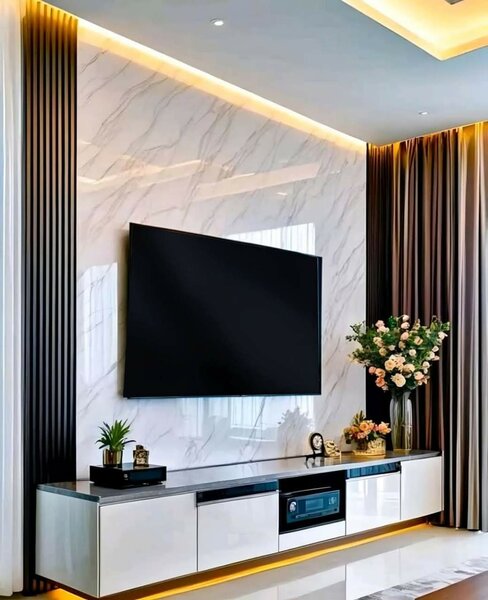 Tv unit installation