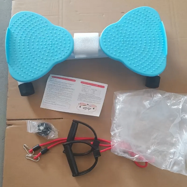 Planche d'exercice torsadée