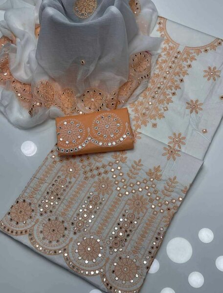 3pc lawn cotton Embroidery suit
