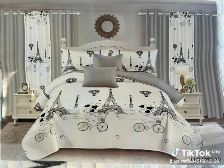 Full Bedsheet set that includes curtains