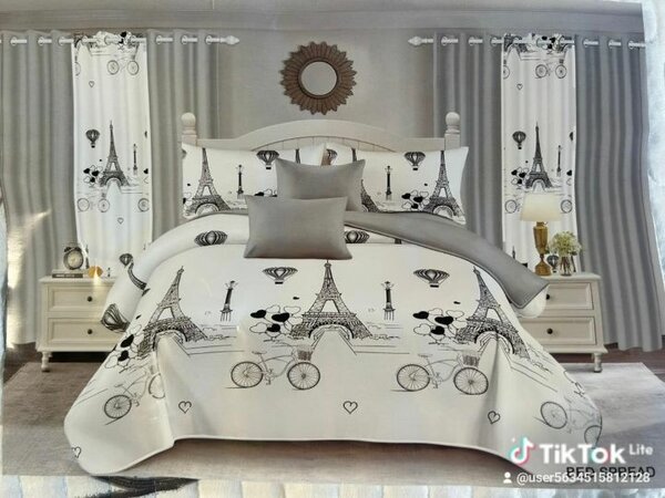 Full Bedsheet set that includes curtains