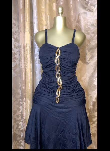 Robe soirée chic à paillettes