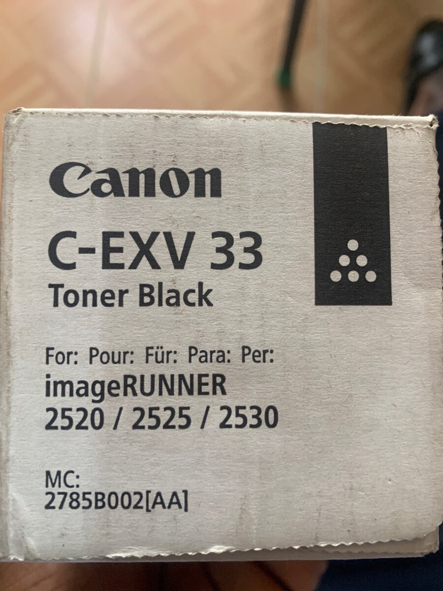 Canon c-Exv33 print cartridge