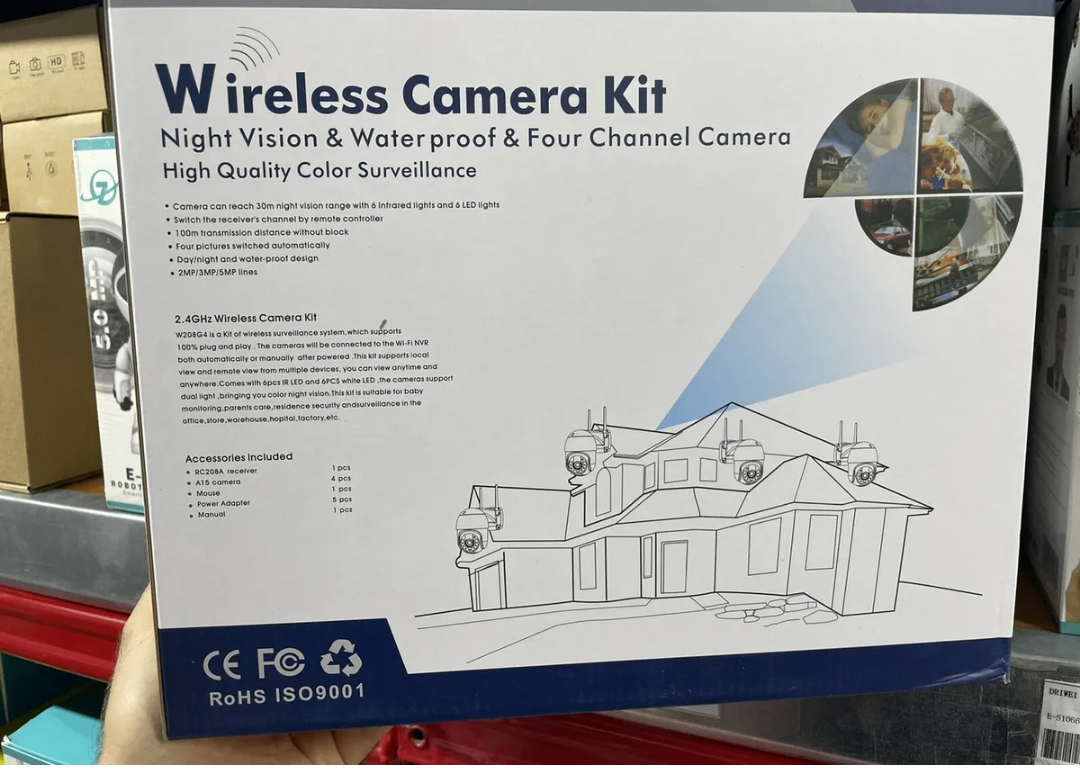 Wireless camera kit