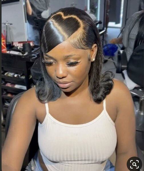 Perruque synthétique lisse T16