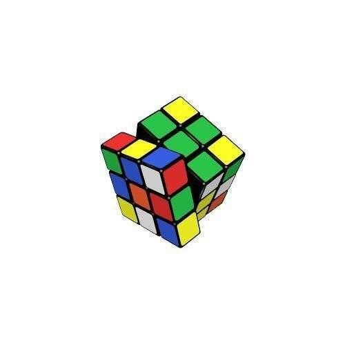 Cube Rubik coloré 3x3
