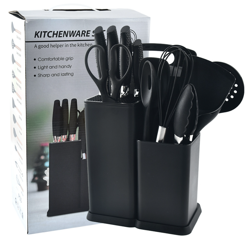 19 Piece Silicon Kitchenware Set
