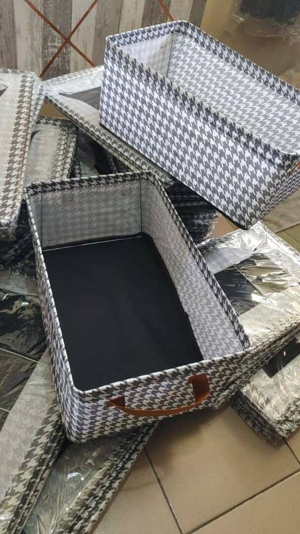 4 Bacs de Rangement Pliables