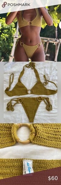 Bikini crochet élégant femme