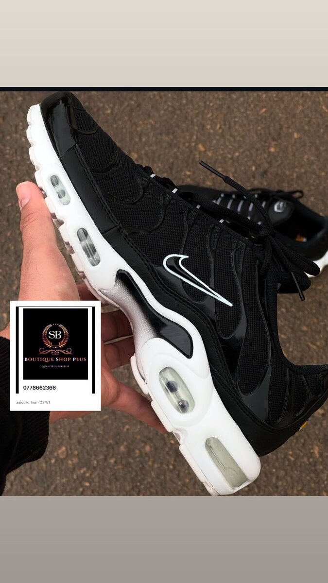 Basket Nike tn  authentique avec sa boîte