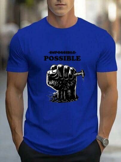 T-shirt Motivant Homme