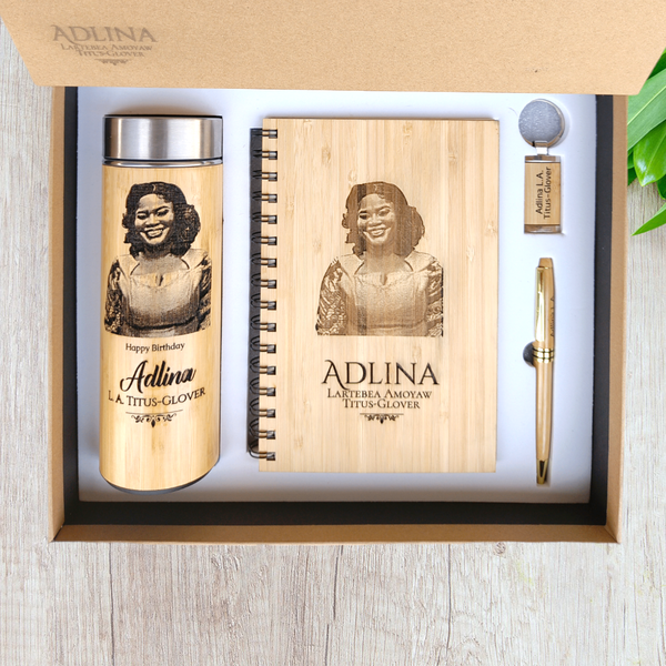 Branded Wooden Gift Set