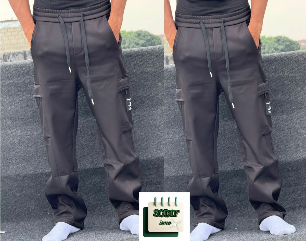 Pantalons cargo décontractés unisexes