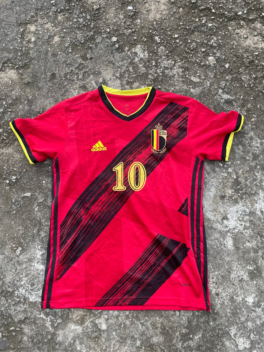 Maillot Belgique Football Rouge