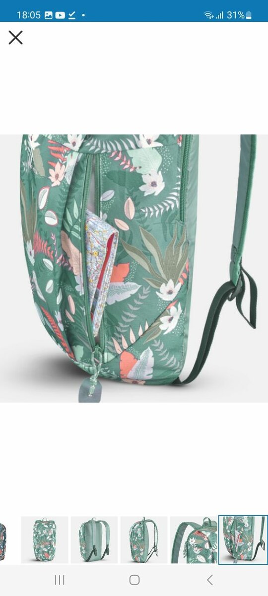 10l quechua luxurious bag