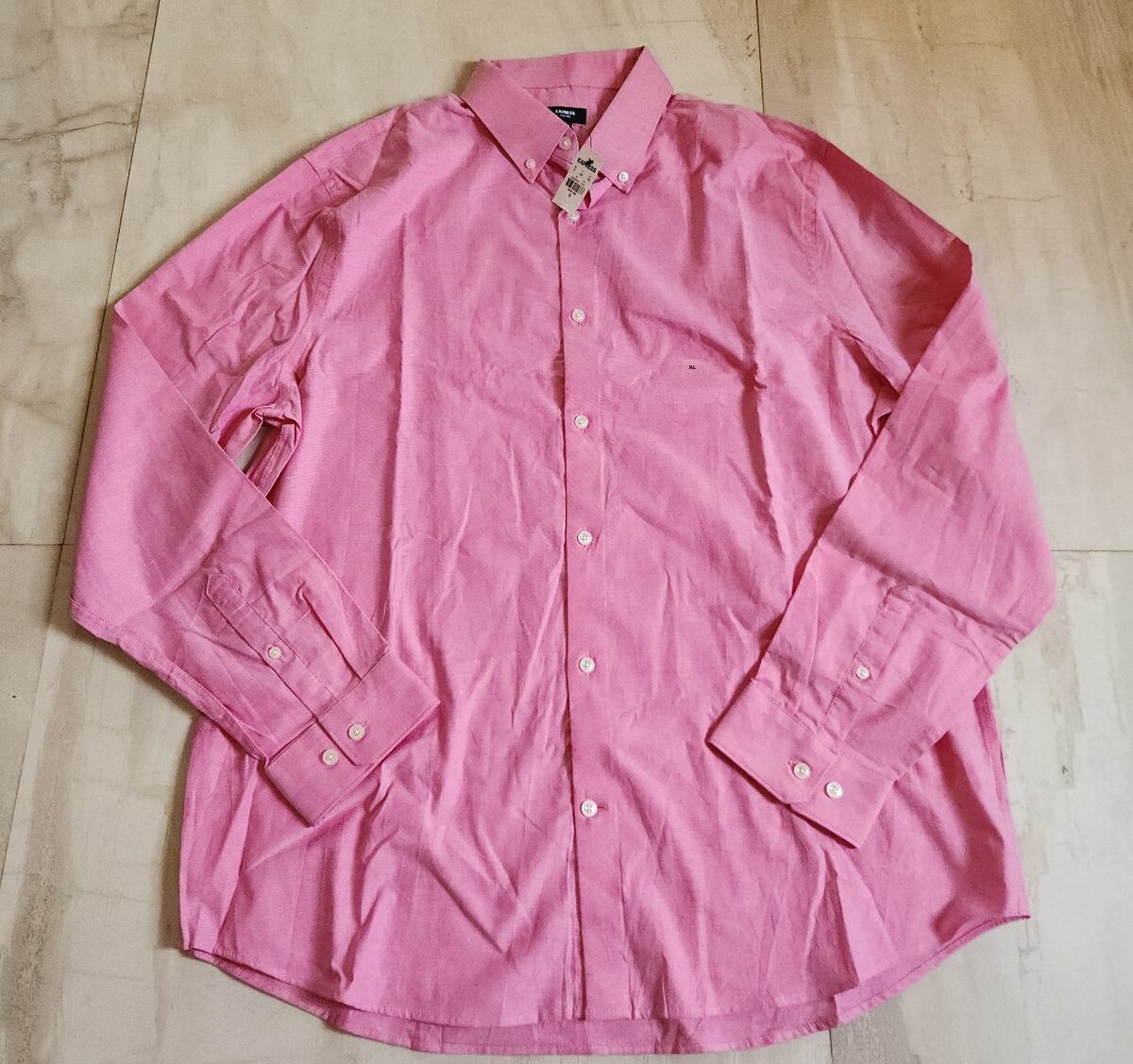 Express Mens Long Sleeve Shirt(Available in Pink )