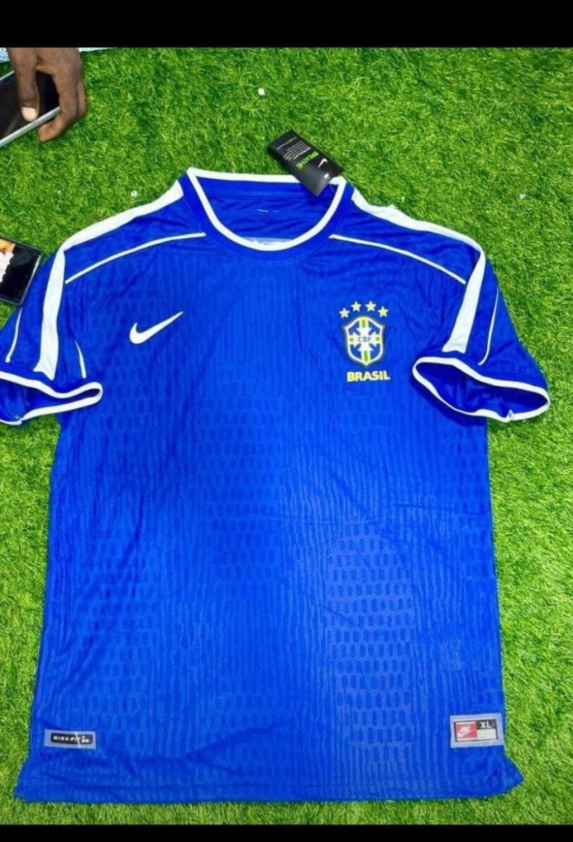 Maillot Équipe Brésil Bleu