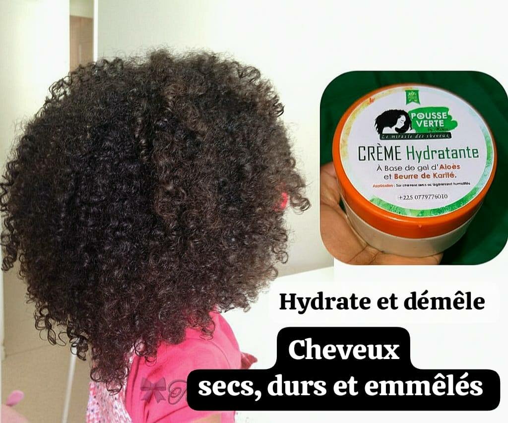 Crème hydratante cheveux
