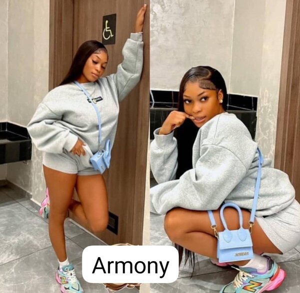 Sweat ample gris élégant