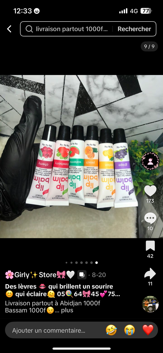 Lot de Baumes à Lèvres Hydratants