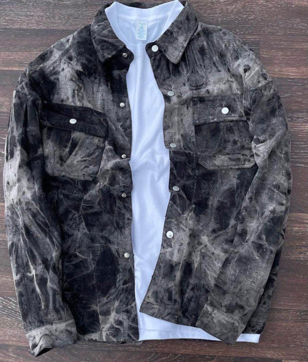 Veste en jean décontractée