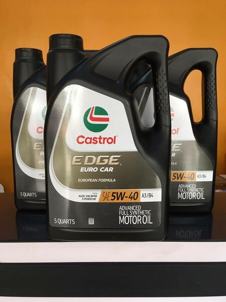 Castrol Edge 5W40 Euro Car  Engine Oil 5L imported from USA