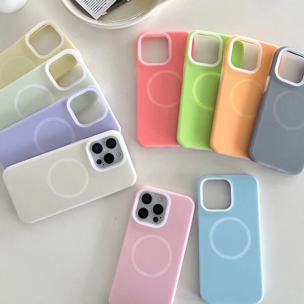 Coques en silicone pour iPhone