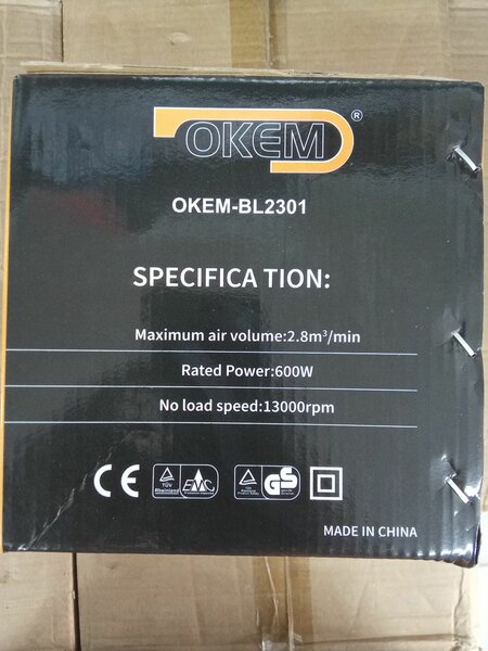 ELECTRIC BLOWER OKEM