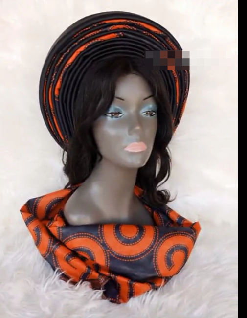 Women's headdress for a wedding celebration