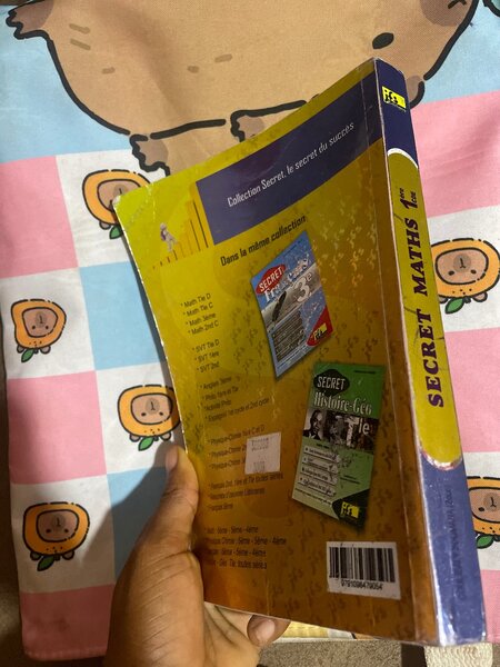 Secret Maths Book 1ere CDE
