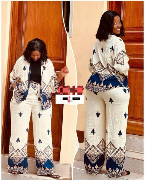 Tenue élégante en lin