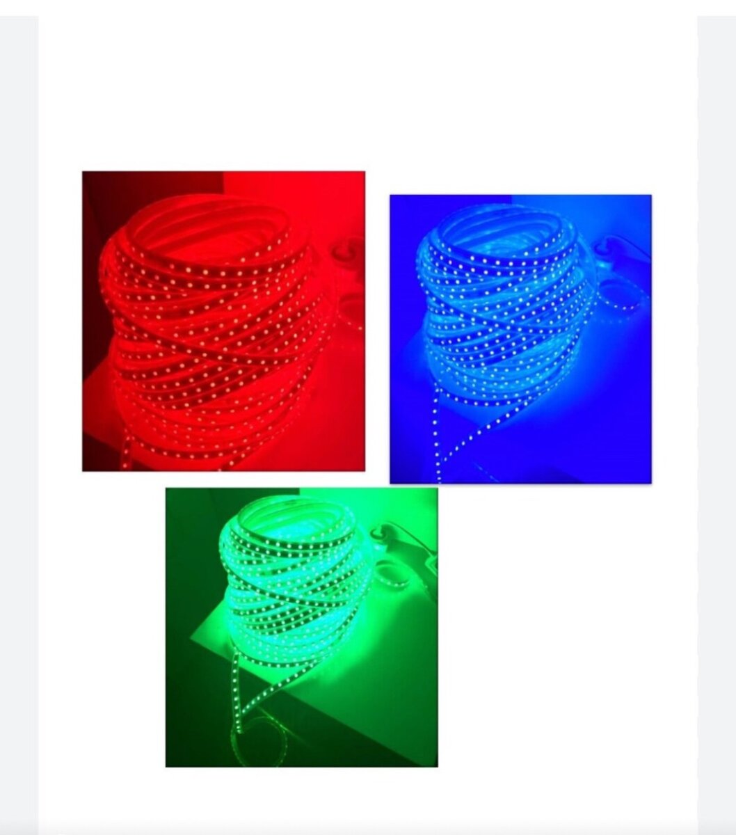 Guirlande LED multicolore flexible