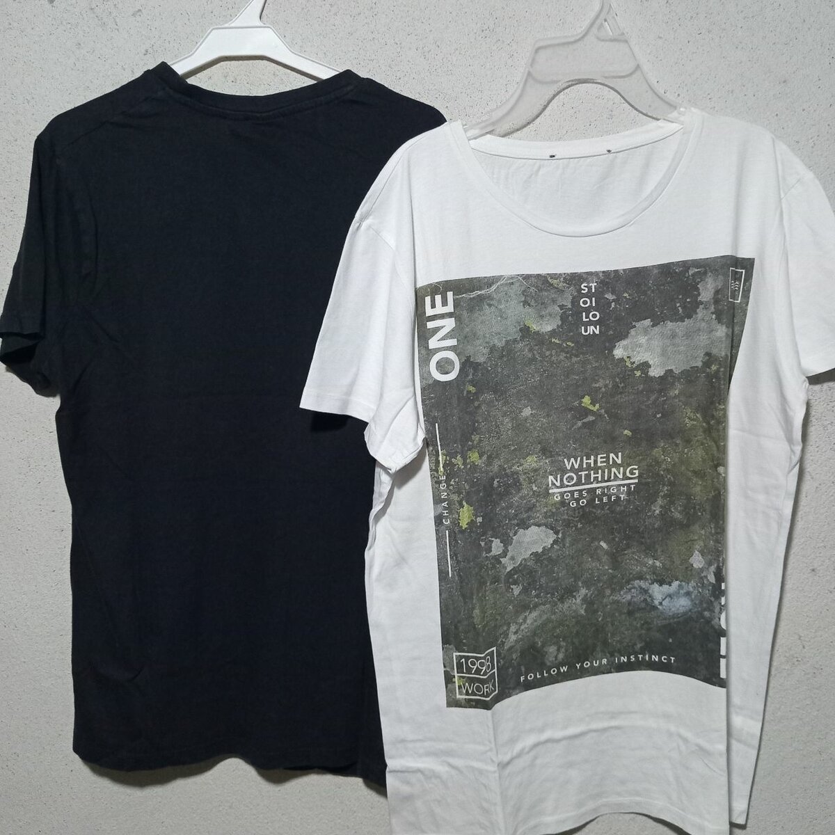 Lot de 2 t-shirts friperie
