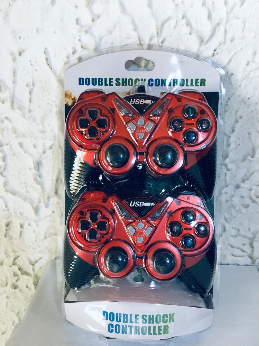 USB Dual Shock Game Controller