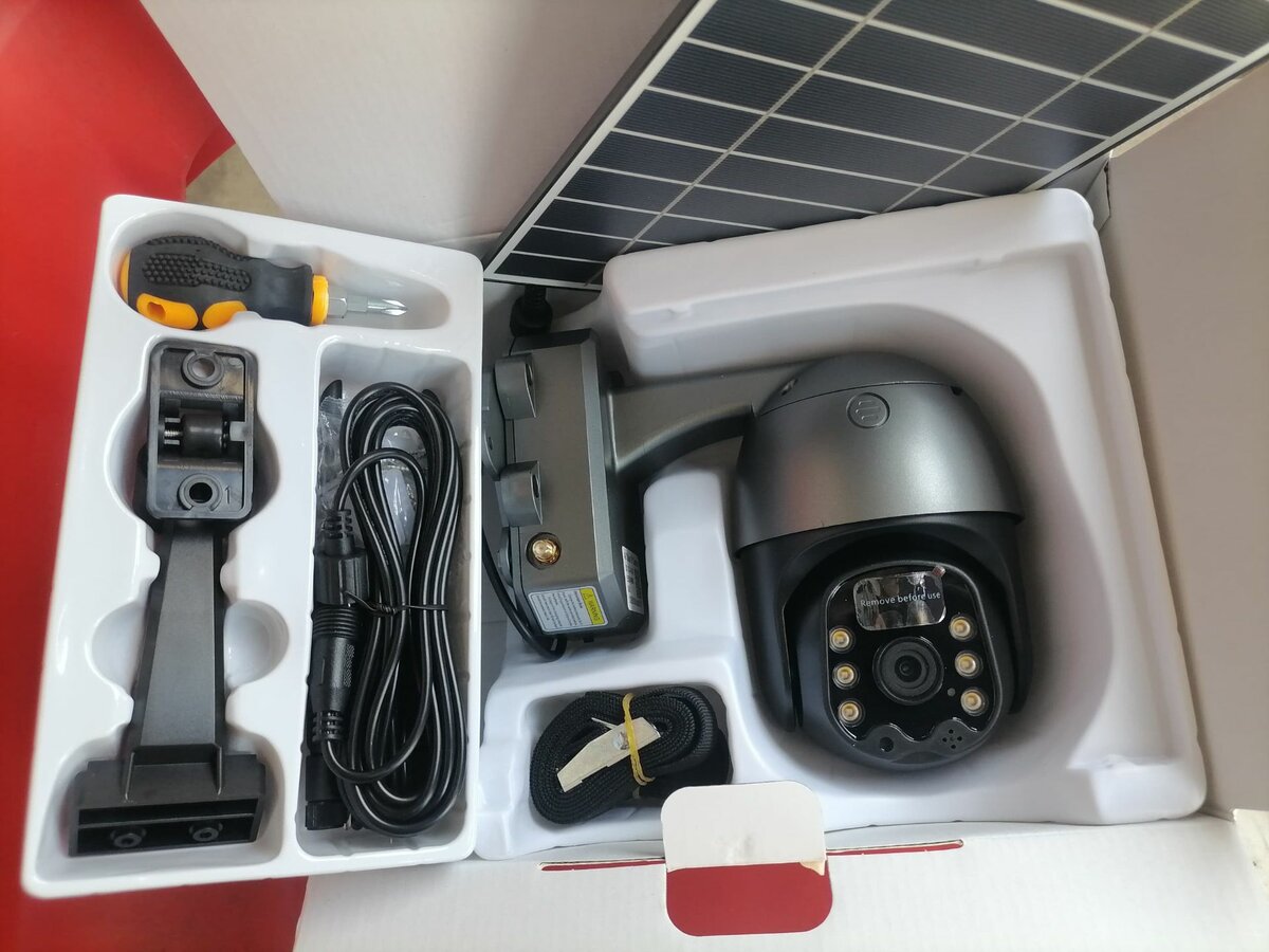 Cctv Ptz Solar power surveillance