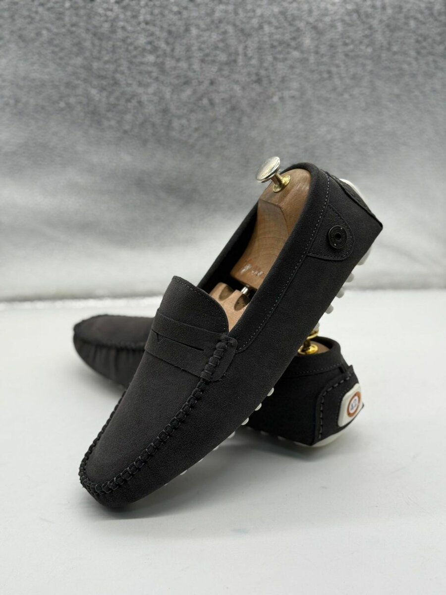 Mocassins en daim pour hommes